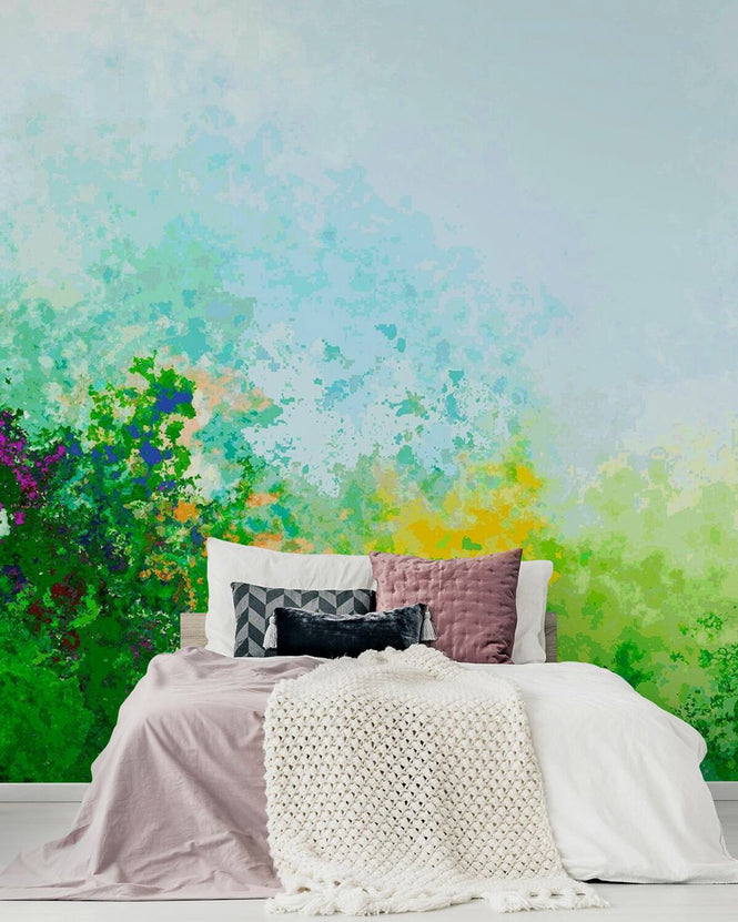 PHOTOWALL / Polygonal Trees in Autumn Colours (e25043)