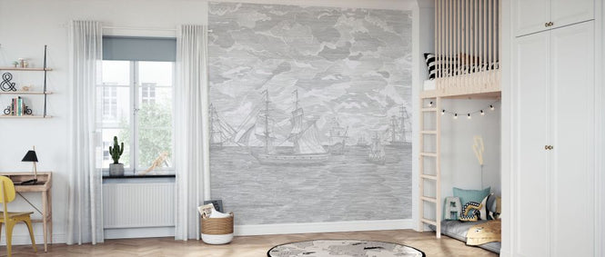 PHOTOWALL / Sail Away - Grey (e325462)