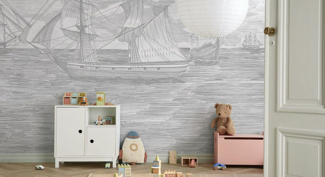 PHOTOWALL / Sail Away - Grey (e325462)