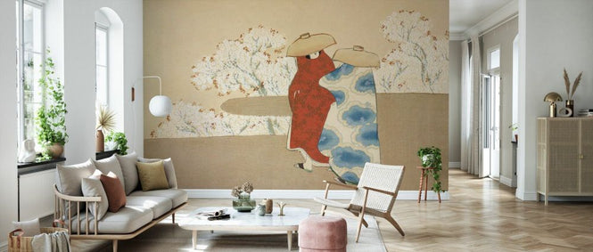 PHOTOWALL / Hanami Season From Momoyogusa - Kamisaka Sekka (e85756)