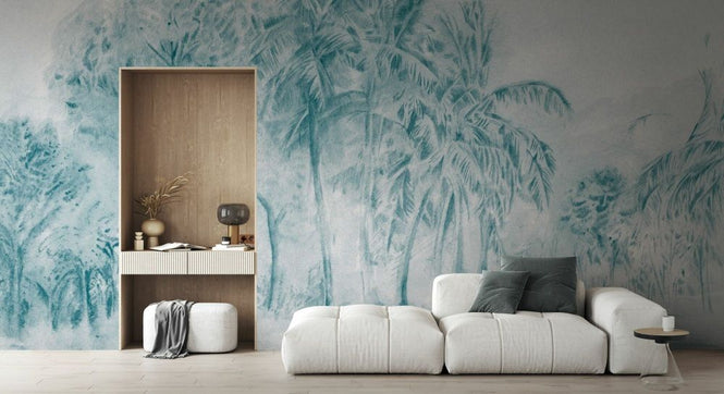 PHOTOWALL / Thicket - Verdant Teal (e92764)