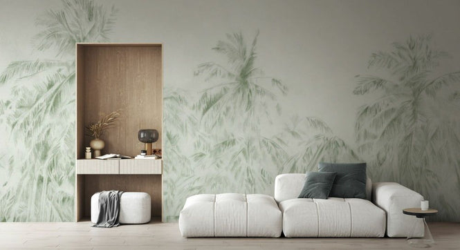 PHOTOWALL / Wildwood - Vintage Olive (e92768)