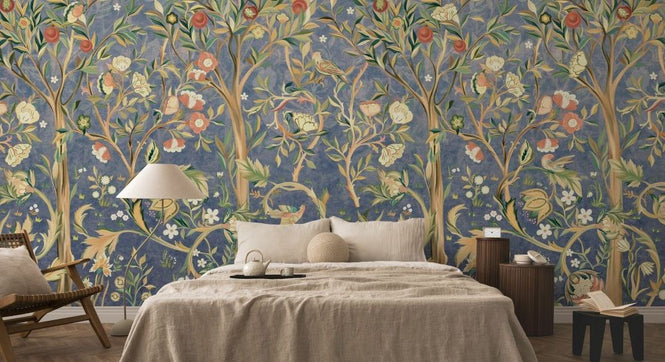 PHOTOWALL / Bird and Floral Collage IV (e92772)