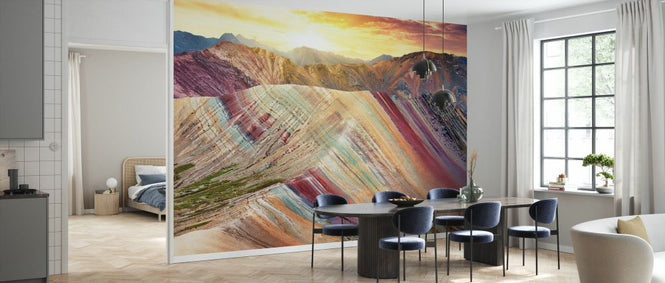 PHOTOWALL / Colors of Peru - Palcoyo Rainbow Mountain (e93141)