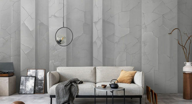 PHOTOWALL / Artistic Marblescape - All Grey (e93636)