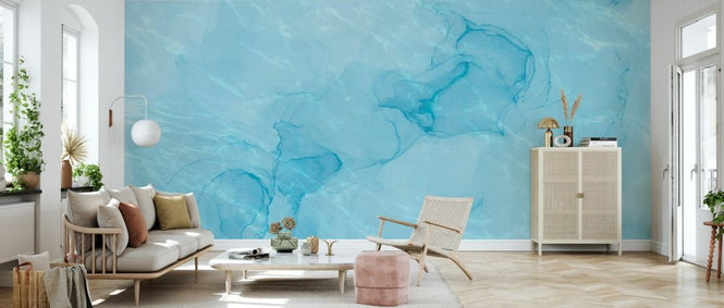 PHOTOWALL / Abstract Wall Texture - Ocean (e93659)