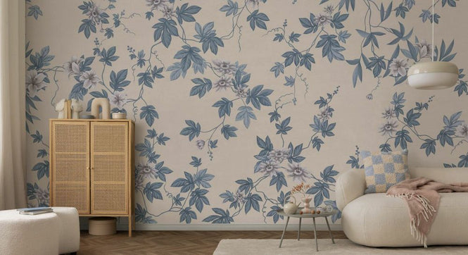 PHOTOWALL / Lovely Floral Design - Yellow (e93705)