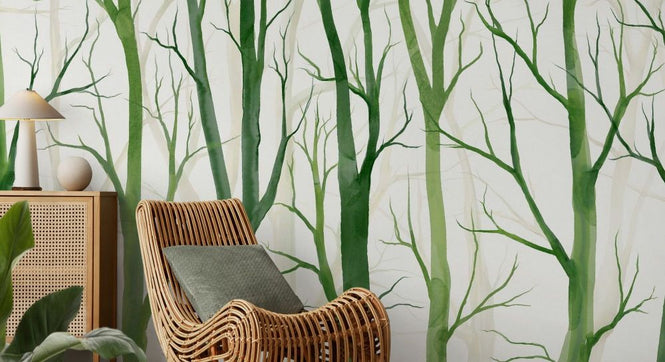 PHOTOWALL / Beech Forest Watercolour (e94049)