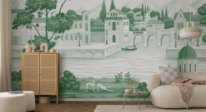 PHOTOWALL / By the River - Green (e94137)
