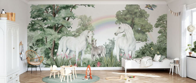 PHOTOWALL / Enchanted Unicorn Haven (e94225)