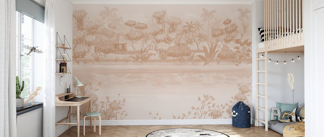 PHOTOWALL / Quiet Lake - Sepia (e94317)