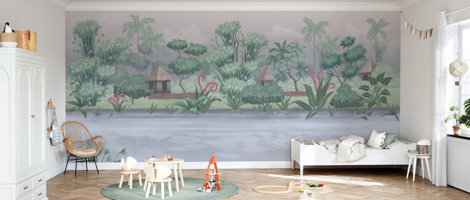 PHOTOWALL / Quiet Lake - Violet (e94319)