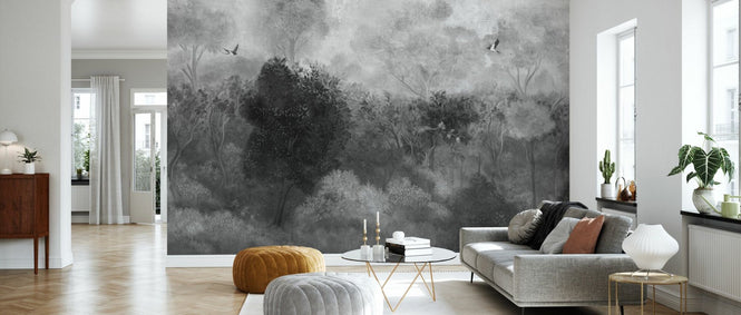 PHOTOWALL / Romantic Landscape - BW (e94751)