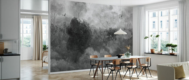 PHOTOWALL / Romantic Landscape - BW (e94751)