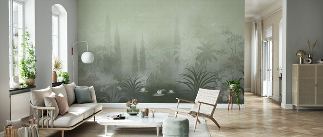 PHOTOWALL / Moonlit Serenity II - Sage (e94760)
