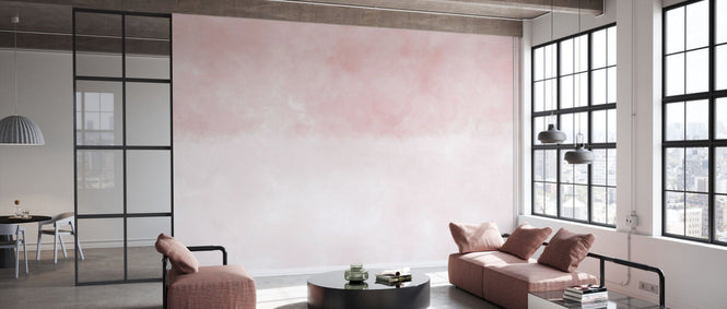 PHOTOWALL / Dual Tone Watercolour - Blush Pearl Fusion (e95078)