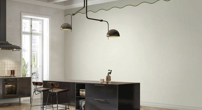 PHOTOWALL / Simple Wave Wall - Taupe (e96418)
