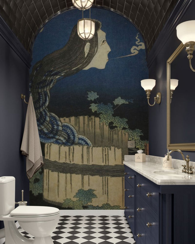 PHOTOWALL / Mansion of the Plates - Katsushika Hokusai (e96591)