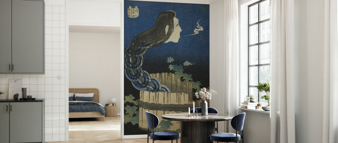 PHOTOWALL / Mansion of the Plates - Katsushika Hokusai (e96591)