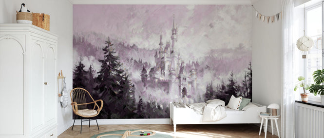 PHOTOWALL / Fairy Castle - Pink (e96889)