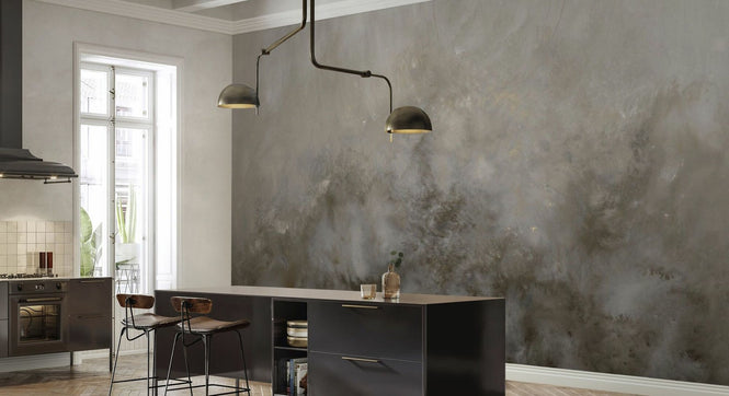 PHOTOWALL / Elemental Flow - Warm Taupe (e97099)