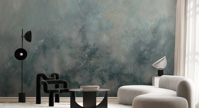 PHOTOWALL / Elemental Flow - Slate Gray (e97103)