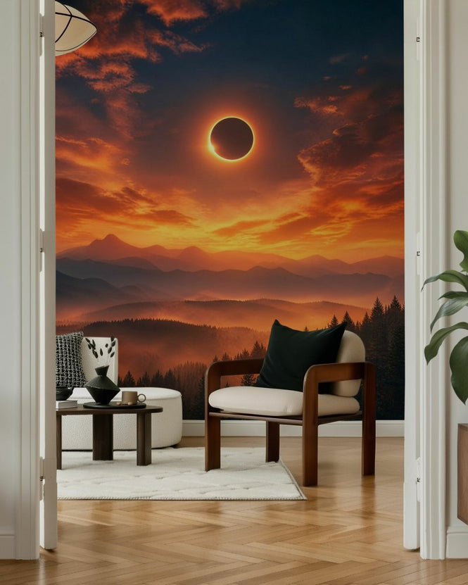 PHOTOWALL / Nordic Solar Eclipse Forest (e97751)