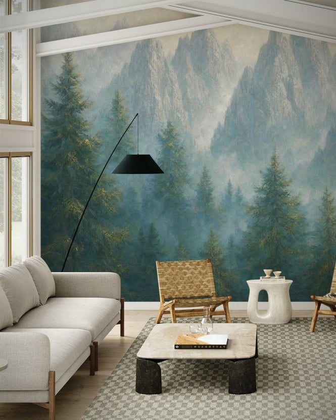 PHOTOWALL / Misty Mountain Forest (e97945)