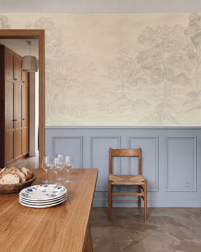 PHOTOWALL / Silver Grove - Ivory Trace (e98203)