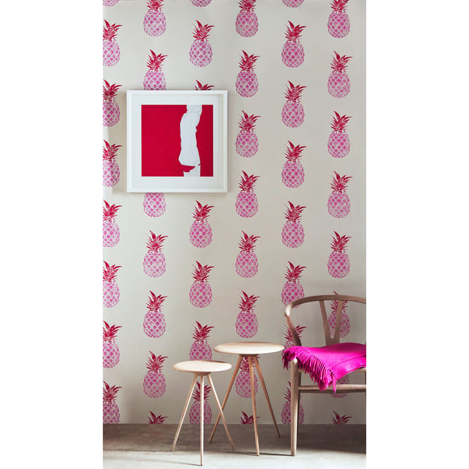 Barneby Gates / WALLPAPER BOOK VOL Ⅲ / Pineapple Red/Pink BG1200201