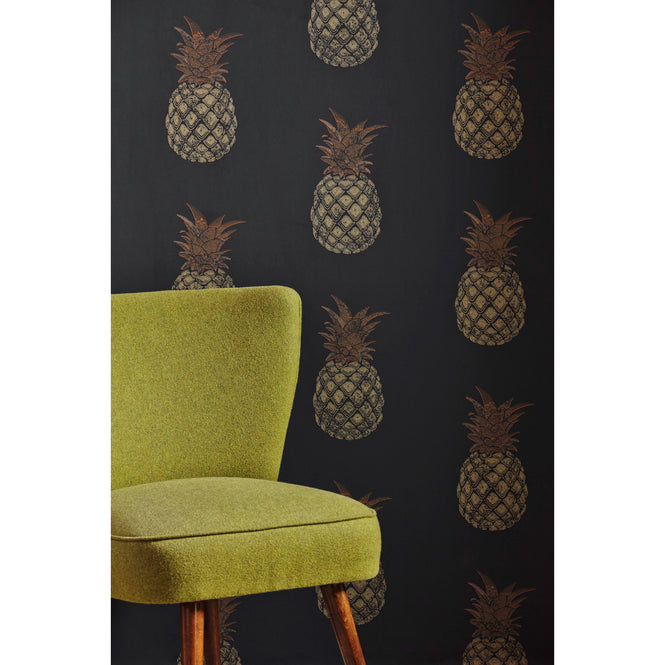 Barneby Gates / WALLPAPER BOOK VOL Ⅲ / Pineapple Charcoal BG1200202