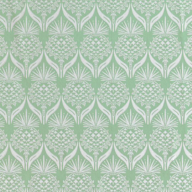【1mサンプル】Barneby Gates / WALLPAPER BOOK VOL Ⅴ / Artichoke Thistle Spring Green BG1900202