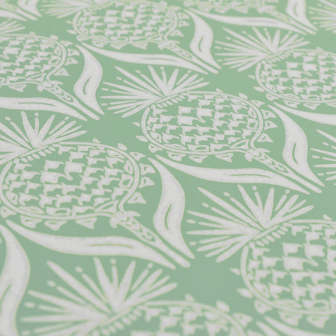 【1mサンプル】Barneby Gates / WALLPAPER BOOK VOL Ⅴ / Artichoke Thistle Spring Green BG1900202