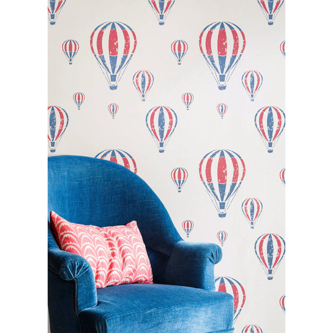 Barneby Gates / Hot Air Balloons Red/White/Blue BG2600102