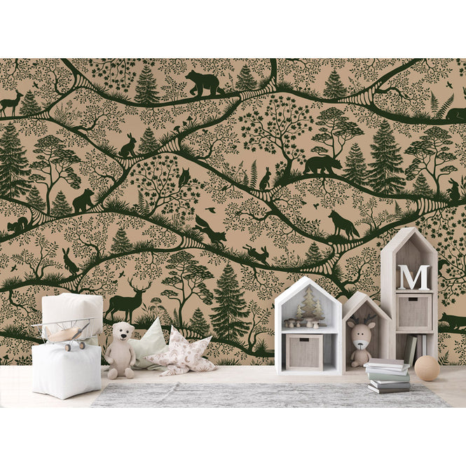 Oliver Robins / Nordic Nature - beige green W17758