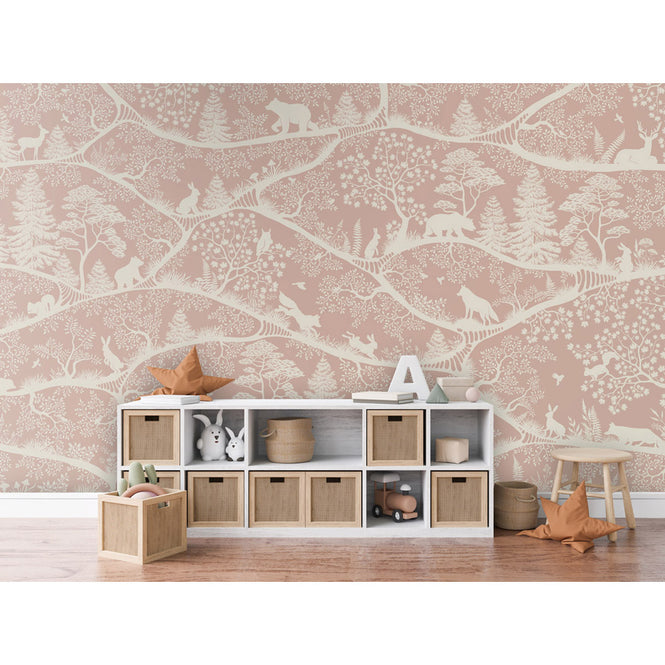 Oliver Robins / Nordic Nature - pink white W17763