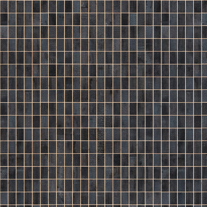 Waste Tiles Wallpaper by Piet Hein Eek / Burnt PHE-27
