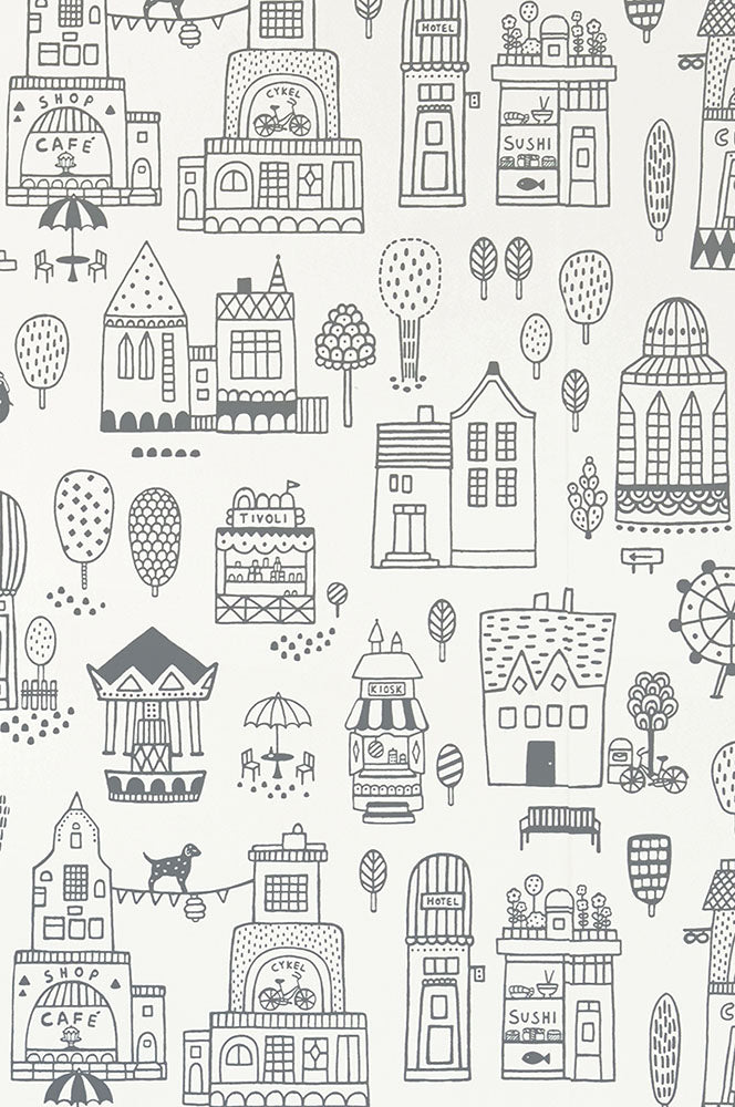 Majvillan / Small town Soft Black / 118-02