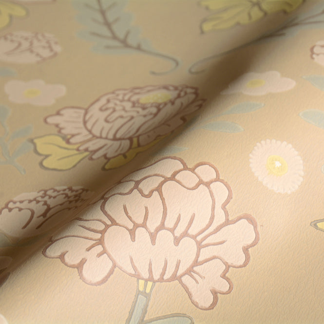 輸入壁紙 Majvillan / the Poetry collection / June honey beige 136-03