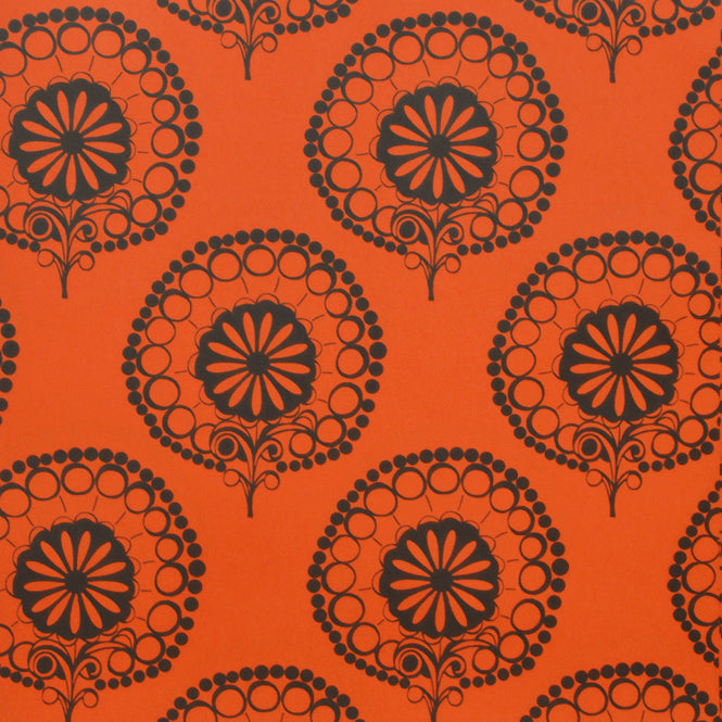 【1mサンプル】Texdecor CASAMANCE / 200408 HER ORANGE (UTOPIA4)