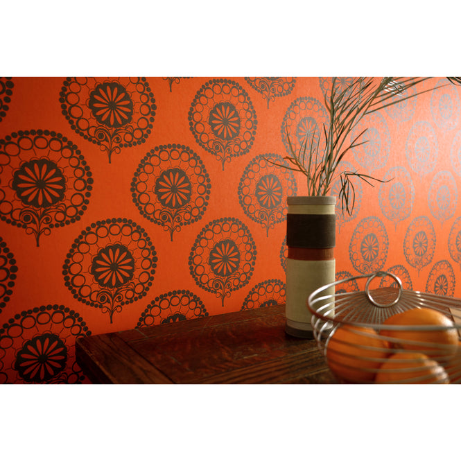 【1mサンプル】Texdecor CASAMANCE / 200408 HER ORANGE (UTOPIA4)