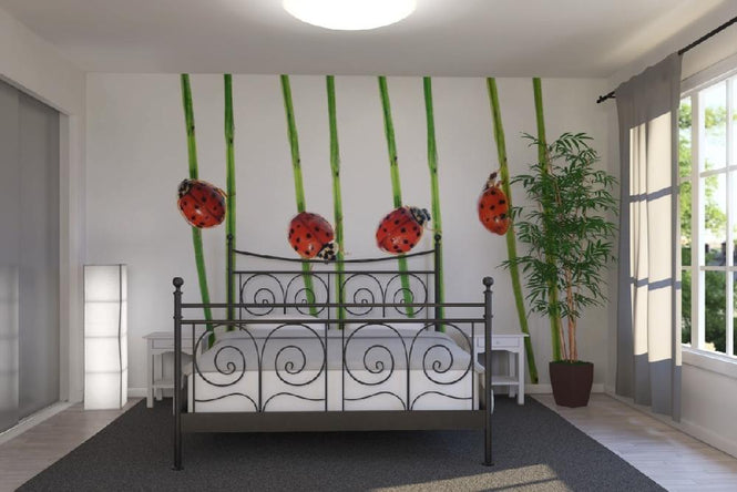 PHOTOWALL / Collection of Lady Bugs (e19132)
