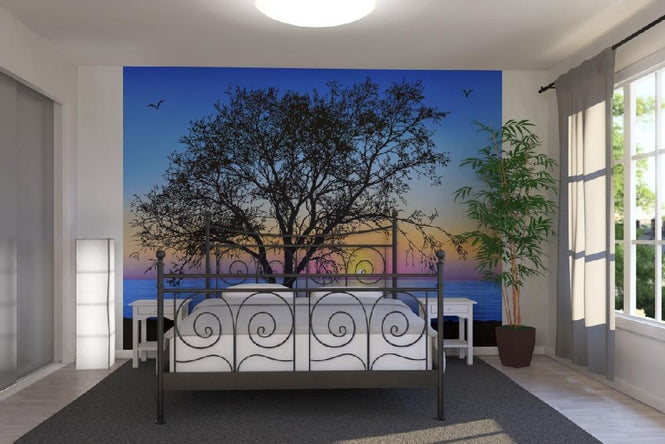 PHOTOWALL / Tree Silhouette (e19141)