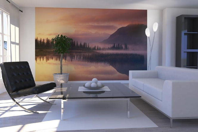 PHOTOWALL / Orange Reflection (e6378)