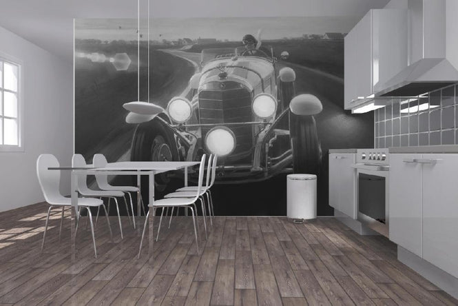 PHOTOWALL / SSK Morning Ride B/W (e12043)