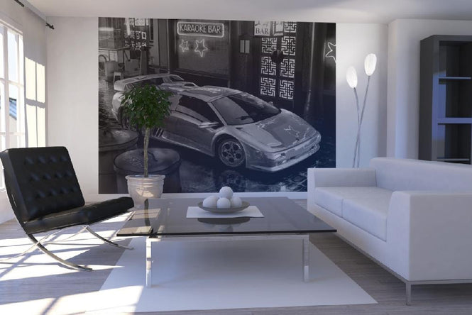 PHOTOWALL / Chinese Lambo BW (e12089)