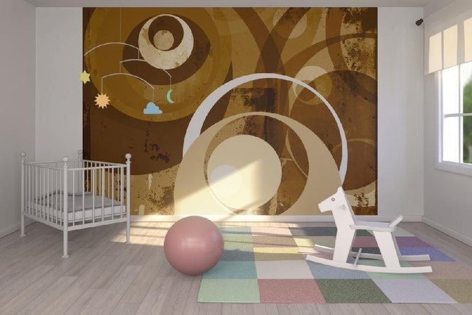 PHOTOWALL / Retro Circles (e1403)