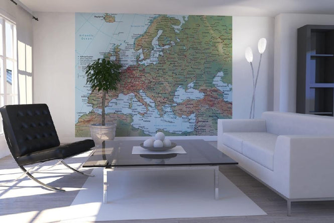 PHOTOWALL / Europe Map (e1769)