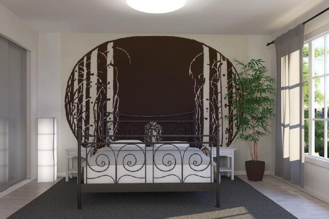 PHOTOWALL / John Bauer - Naked Girl in Enchanted Forest (e2156)