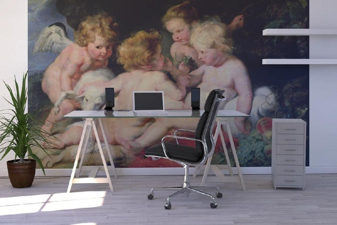 PHOTOWALL / Infant Christ with John the Baptist, Peter Paul Rubens (e10370)